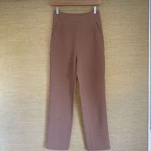 Kaarem Sam High Waisted Pants - Camel - Med